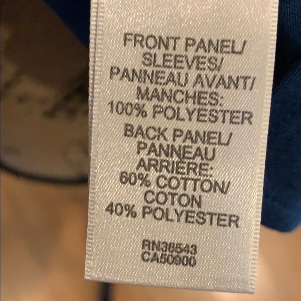 HP Van Heusen dark teal top - Picture 6 of 8